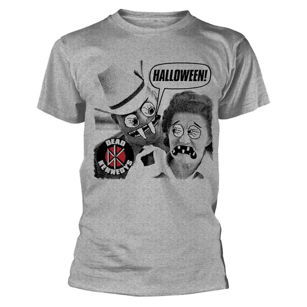 Plastichead Dead Kennedys Halloween T Shirt M Grey XL