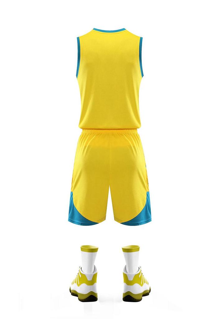 Conjunto de Uniforme de Baloncesto de Secado Rápido con Impresión Personalizada para Hombres y Mujeres