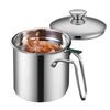 Oil Dispenser Bottle Stainless Steel Fine Mesh Filter Food Grade for Olive Soup Storage Cooking Frying Home Apartment  Camping