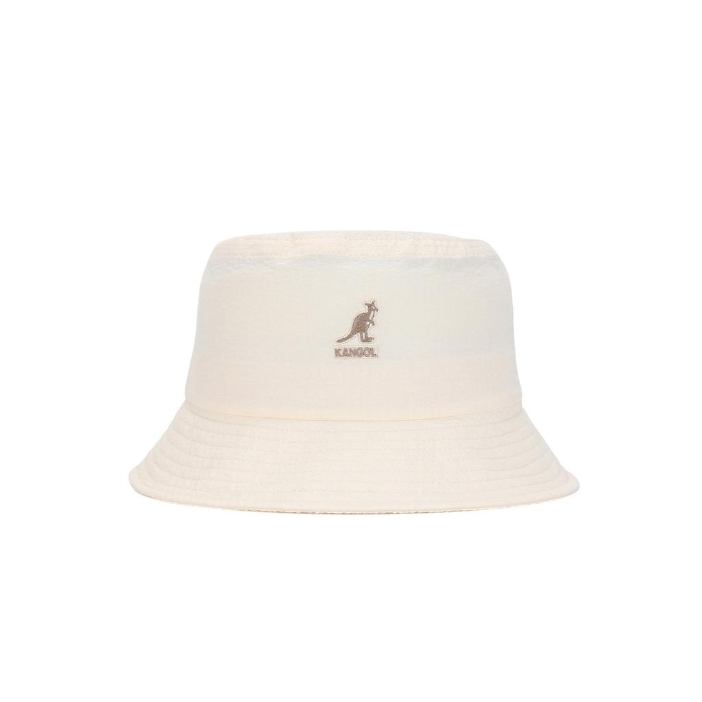 KANGOL Seersucker Bucket 4422 Ivory