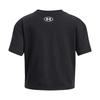 Under Armour Childrens/Kids Sportstyle Crop Logo Short-Sleeved T-Shirt