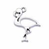 Flamingo Charms Antique Alloy Pendants For Bird Themed Jewelry Making