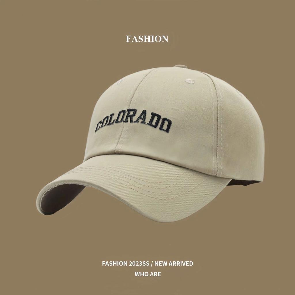 Big head circumference sun hat big brim sun protection hat adult embroidery women's baseball cap sun shade big brim men's and women's models