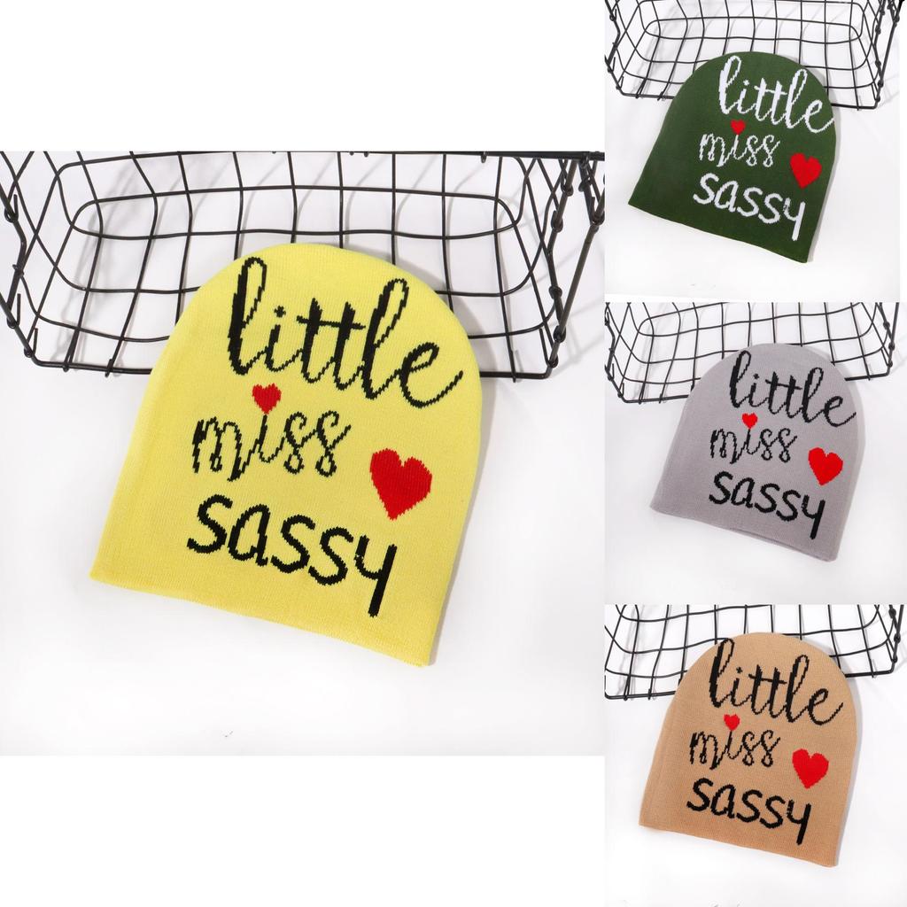 Fashionable Acrylic Beanie With Letter Details For Winter Warmth And Style