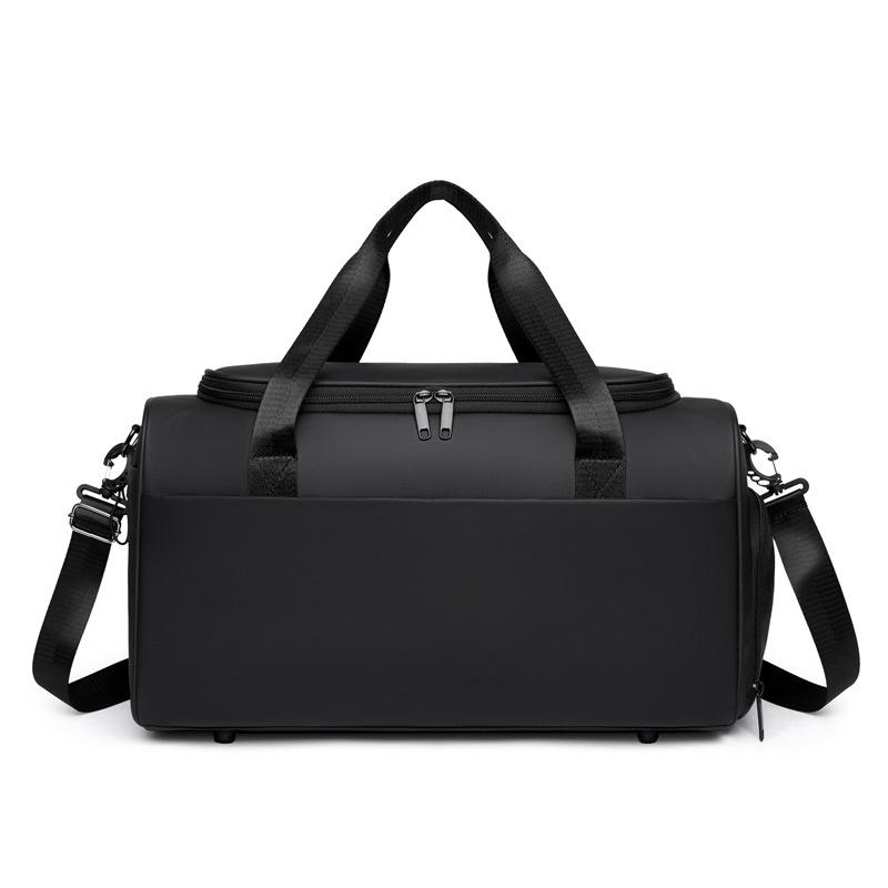 

Мужской обувной склад Водонепроницаемый дизайн для выхода на прогулку Сумки Модный Простой Деловая поездка Сумка для багажа Можно использовать для ручки-тележки чёрный