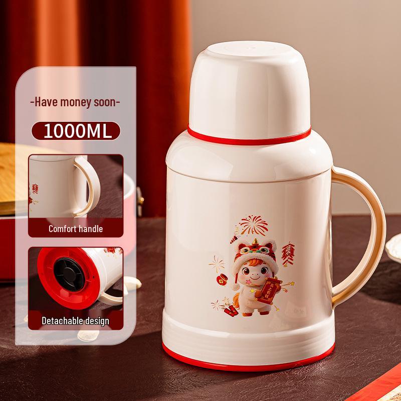 2026 New Model Large Capacity Insulated Thermal Water Bottle for Home, Dorm, or Office