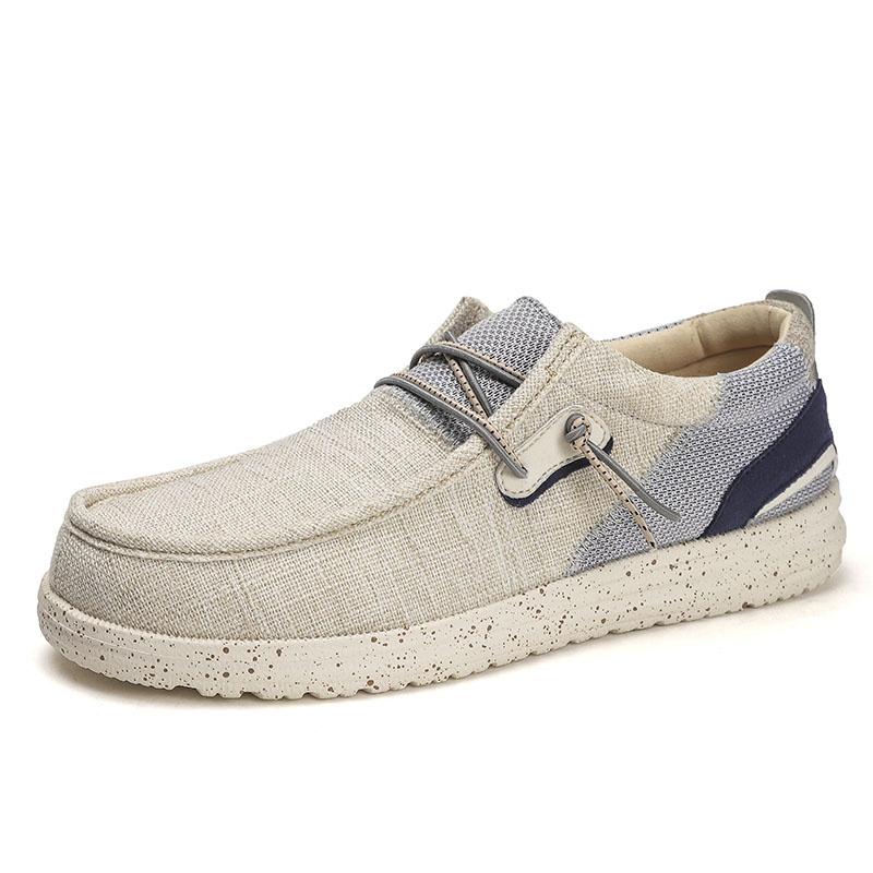 New Large Size 48 Casual Shoes for Man Comfy Canvas Loafers Men Light Breathable Men's Boat Shoes Casual Sapato Loafer Masculino