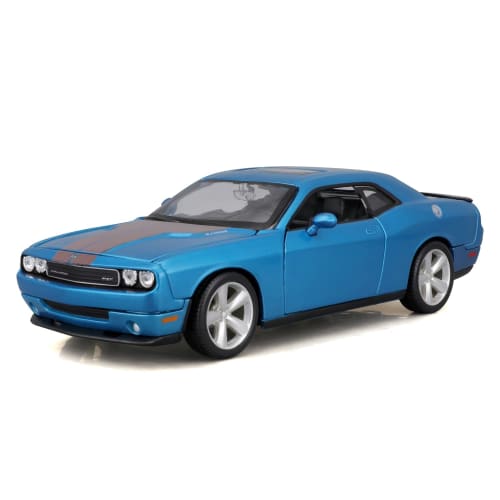 Maisto 1/24 Scale Diecast Model Dodge Challenger SRT8 2008 Blue (31280 BU)