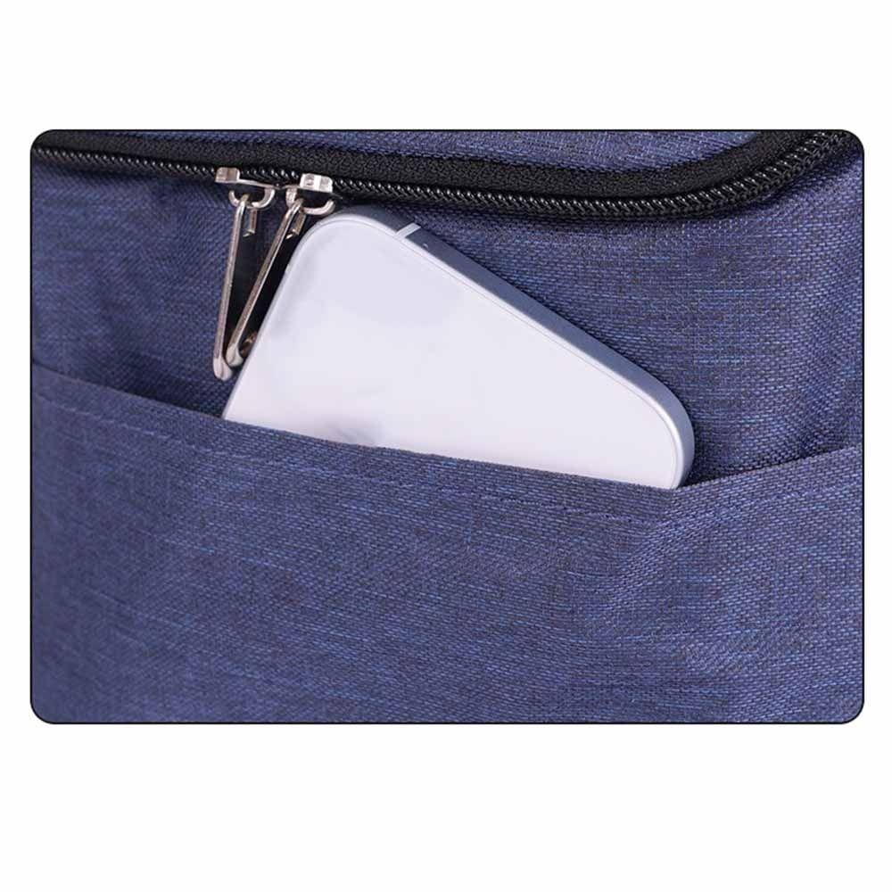 Large Capacity Insulated Cooler Bags Portable Lunch Food Thermal Box Insulated Lunch Bag  Hiking