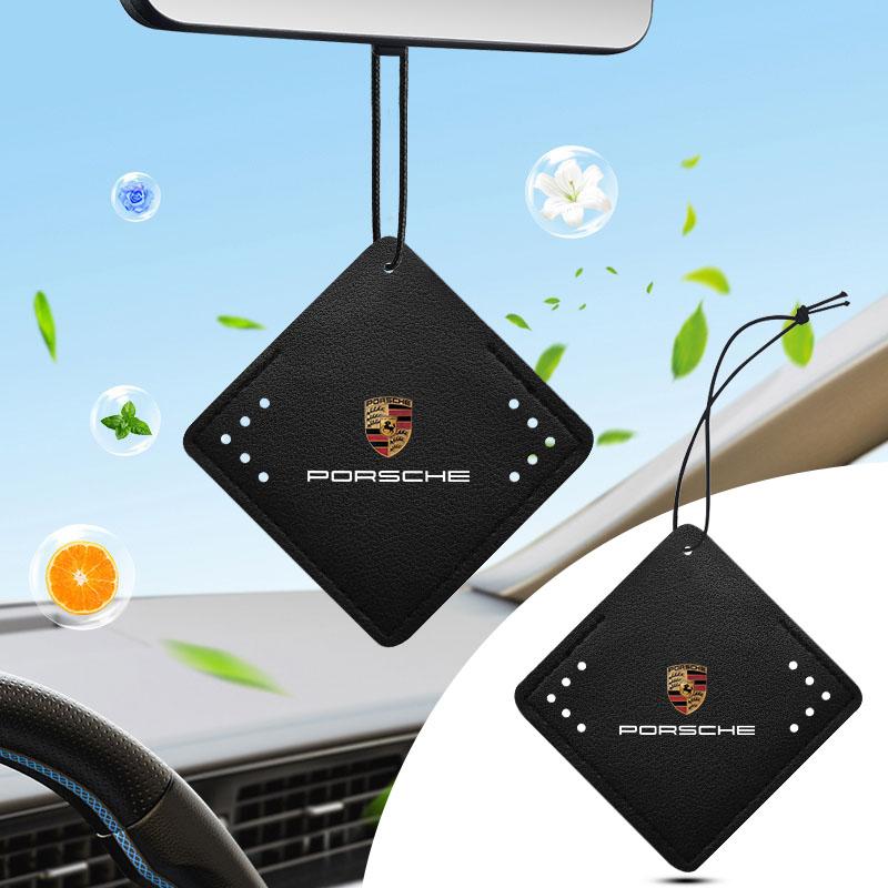 1Pcs Car Interior Pendant Aromatherapy Room Deodorant Sachet Car Accessories For Porsche Boxster Cayenne Panamera Macan Cayman 911 918 996 917 991