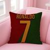 CR7 CCristiano RRonaldoS Cushion Cover Pillow Case Soft Friendly Fabric  Concealed Zipper