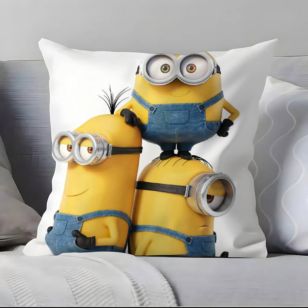 Cute Cartoon Thief Dad M-M-Minions Pillow Case Pillowcase Soft Skin Friendly & Comfortable With A Hidden Zipper