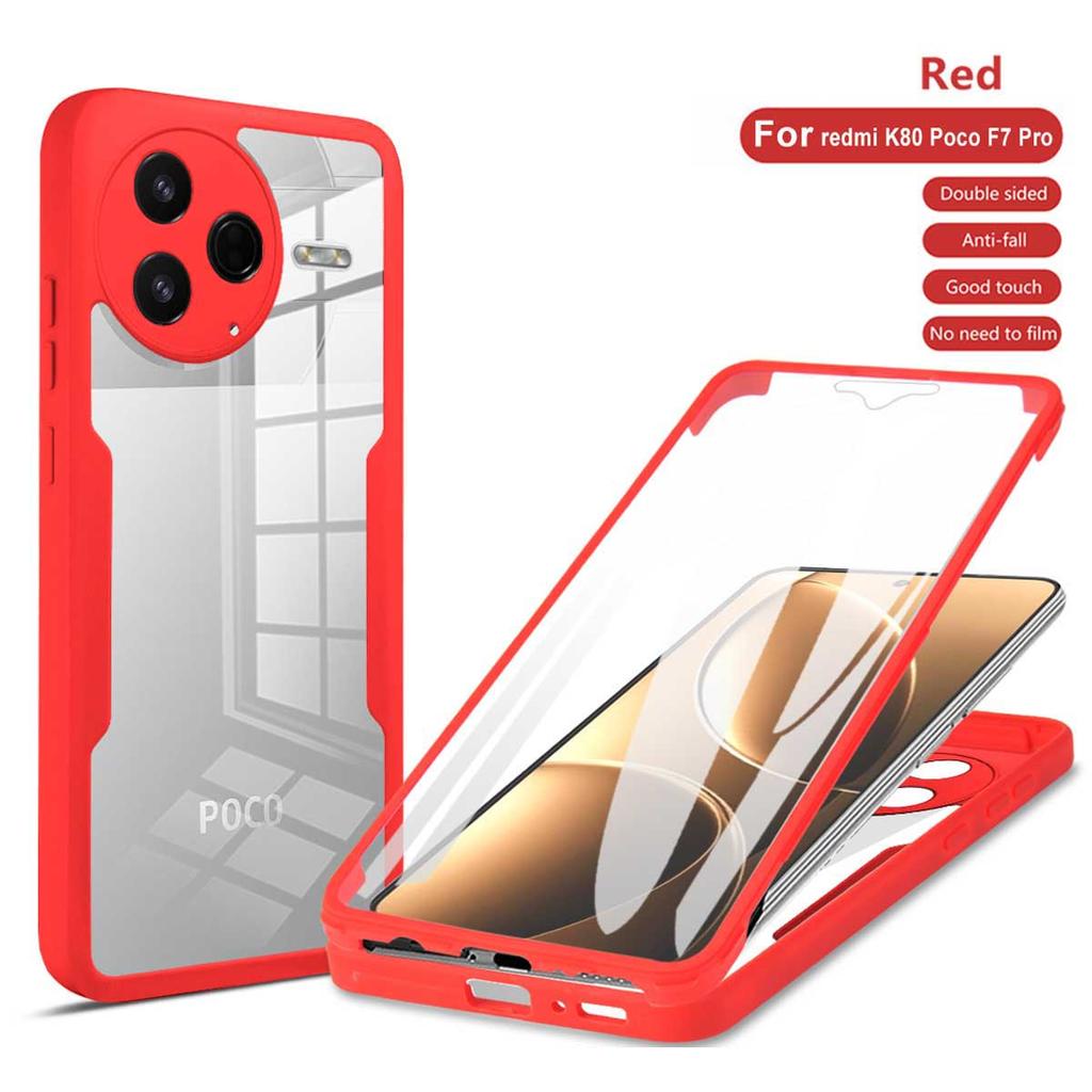For Mi Poco F7 F6 Pro F7 Ultra Anti Shock And Anti Fall 360 Fully Wrapped Phone Case For Mi Poco X7 X6 X5 Pro