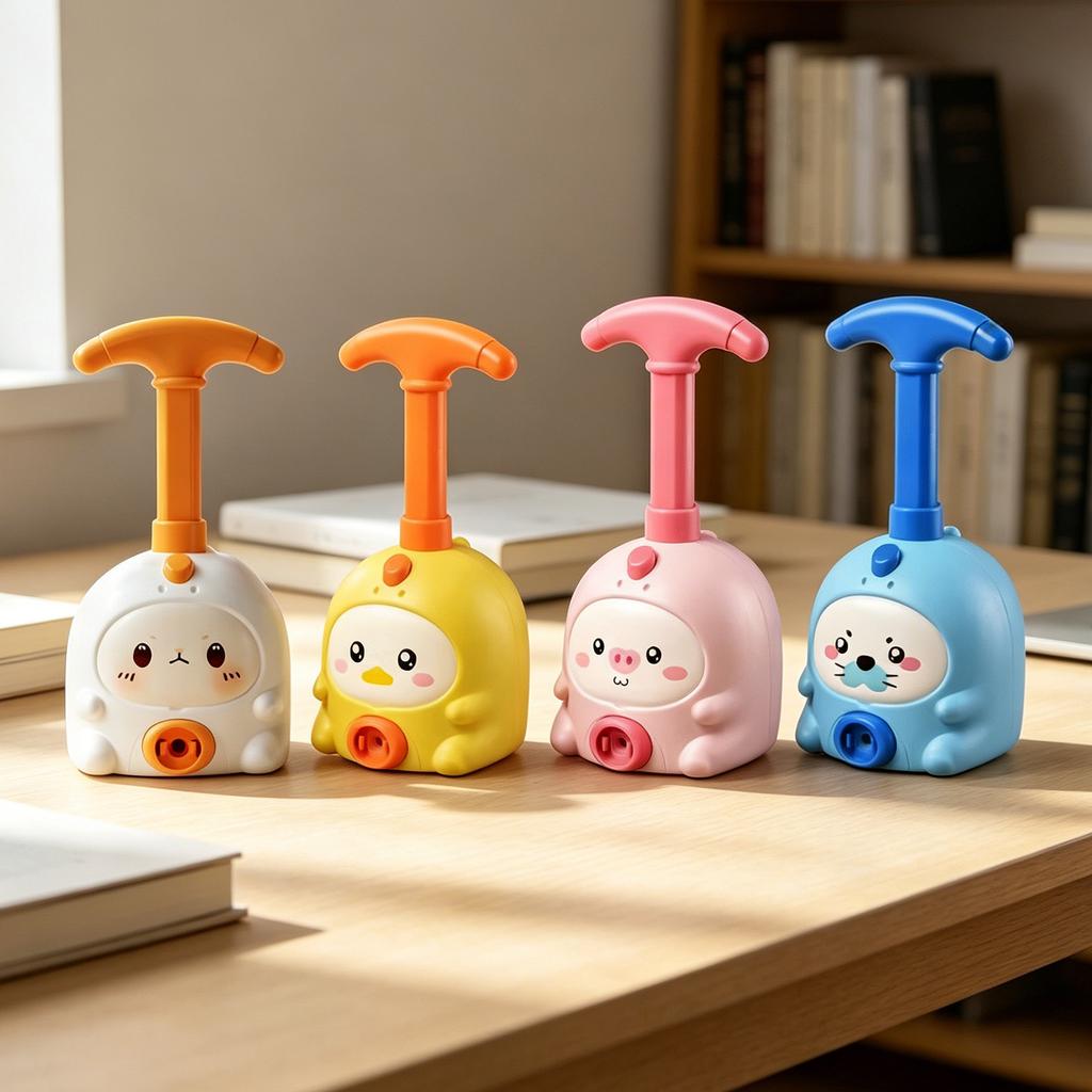 Children's Balloons Car, 2-in-1 Balloons Cars Set With Manual , Inertial Balloons Car, Three Adorable Designs
