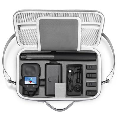 STARTRC Osmo 360 Camera Portable Leather PU Bag for DJI Osmo 360 Travel Carry Case with Shoulder Strap and Handle Case, Accessories,