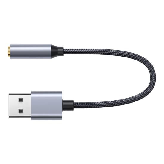 Practical Audio Sound Card Anti-interference Plastic Audio Transfer