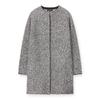 Hurina Cashmere Fine Wool Knit Coat Botero
