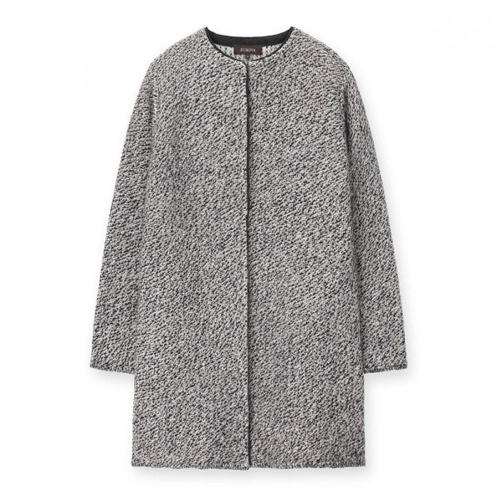 Hurina Cashmere Fine Wool Knit Coat Botero