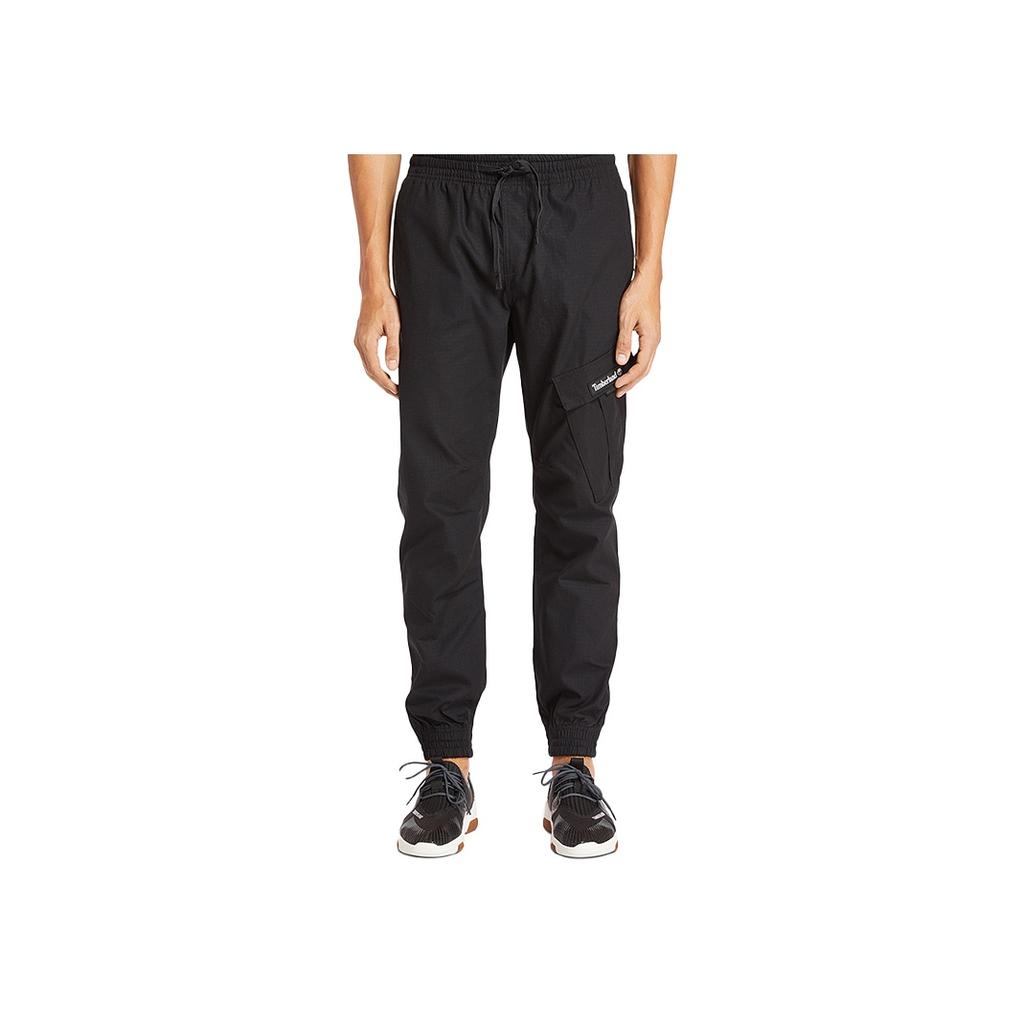 Timberland SS20 Fashion Cuffed Casual Pants Men bottoms Black A22E7001