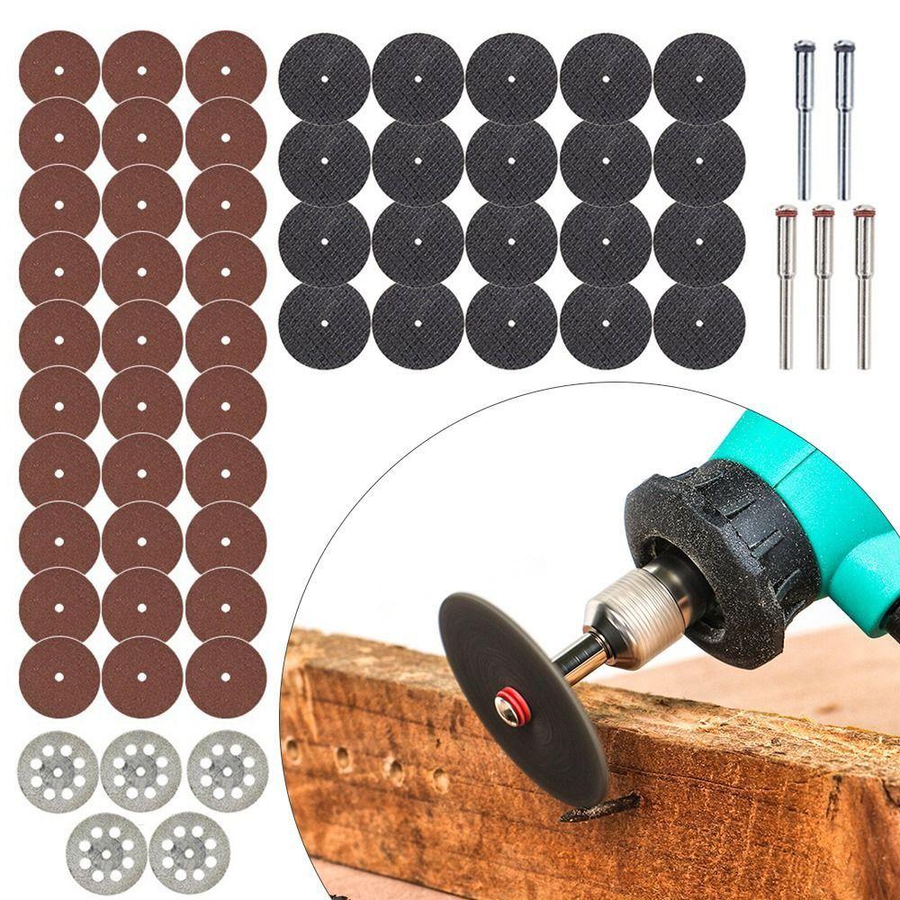 

60 ШТ./Набір Шліфувальний Полірувальний Інструмент Відрізні Диски Набір Лезо Циркулярної Пилки Деревообробка