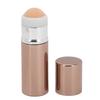 2 in 1 Face Oil Absorbing Roller Double Headed Foundation Brush Volcanic Stone Oil Control Roller Brown