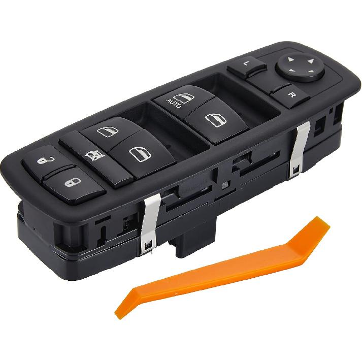 8 + 13 Metal Pins Power Window Switch.Fits for 2011-2016 Dodge Journey Driver Side Control Door Vidrios Master Switch 68084001AD