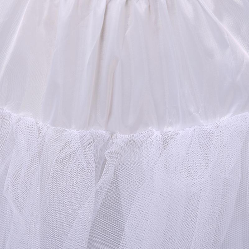 Performance Gewalt 3-lagiger reifenloser Unterrock: Lolita/Cosplay/Alltags-Unterrock zur Unterstützung von Brautkleidern.
