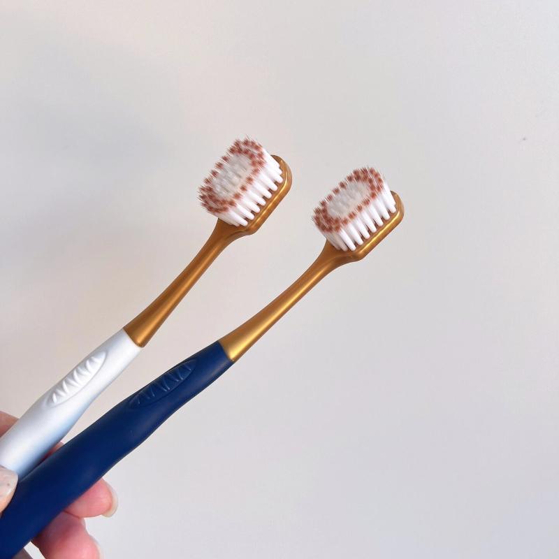 Barrel-Packaged Family Soft-Bristle Toothbrushes, Macaron Colors, Deep Clean & Gum Care, Ideal for Students.