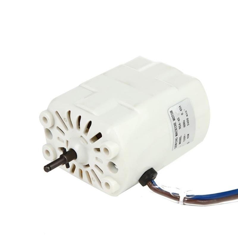 120V 5400RPM Electric Sewing Machine Motor Replacement 45W Sewing Motor Easy Installation Sewing Machine Accessories