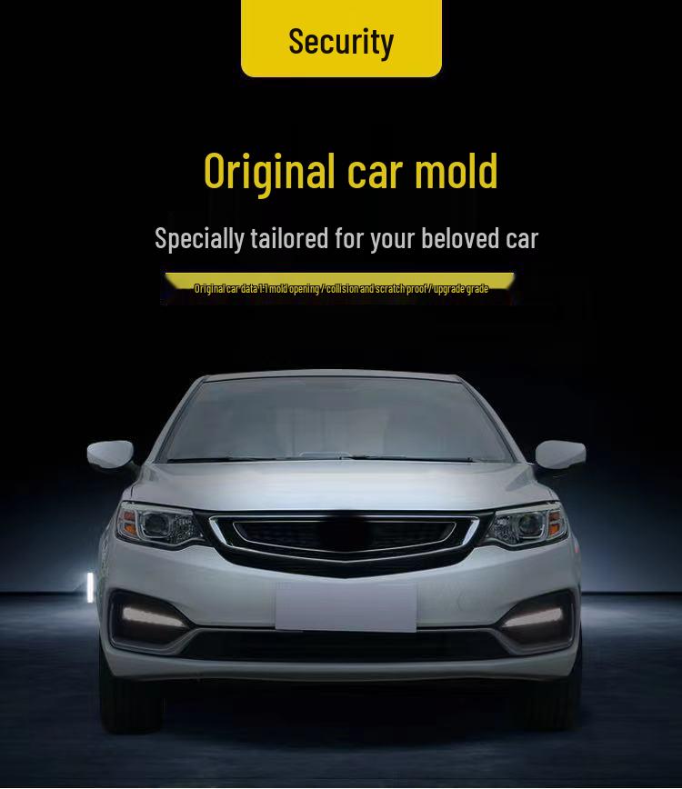 Compatible with the front bumper, front surround, and enhanced paint finish of the 2022-2023 Geely Emgrand UP model, fourth generation.