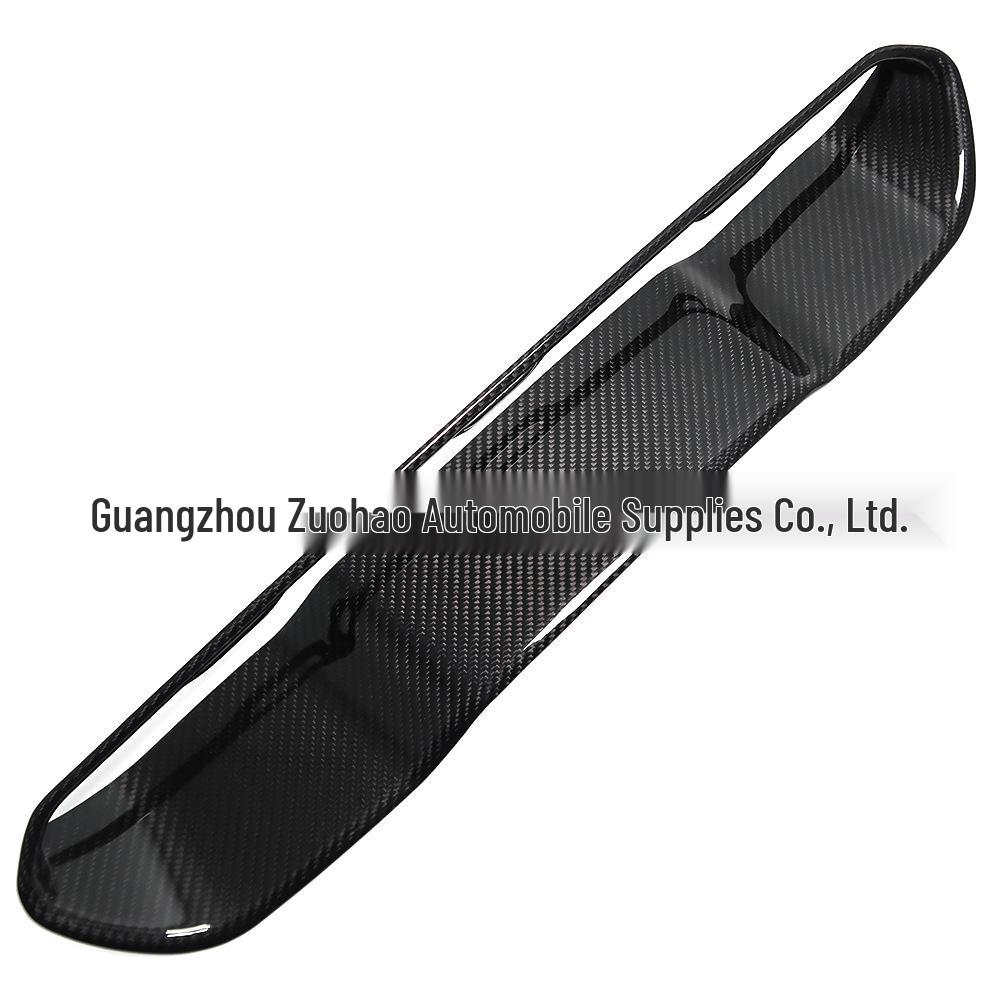 Real Carbon Fiber Hood Vent Trim for Dodge Ram TRX Interior Modification