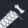 20mm 22mm Watch Straps Steel Metal Watch Bands Curved Arc End Bracelet Waterproof Diving Replacement Wristband Belt Accessories