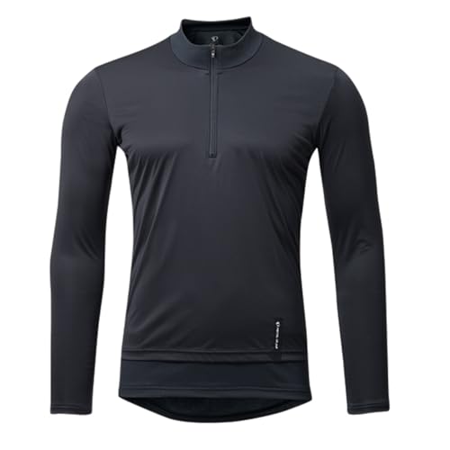 Pearl Izumi 188 Комфортный с высоким воротом с длинным рукавом 3. Черный, Размер M