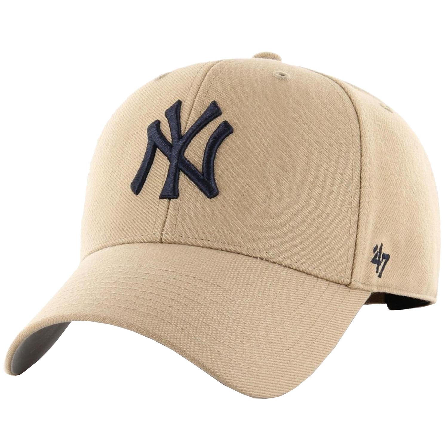 47 Brand MLB New York Yankees Cap, berretto beige da uomo One size beige