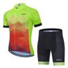 Men Women Cycling Jersey Shorts Set Quick Dry Breathable Mountain Bike Outfit Season