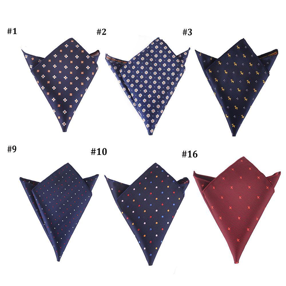Suit Handmade Cotton Suit Accessories Handkerchief Pocket Square Hanky for Wedding Dress Party