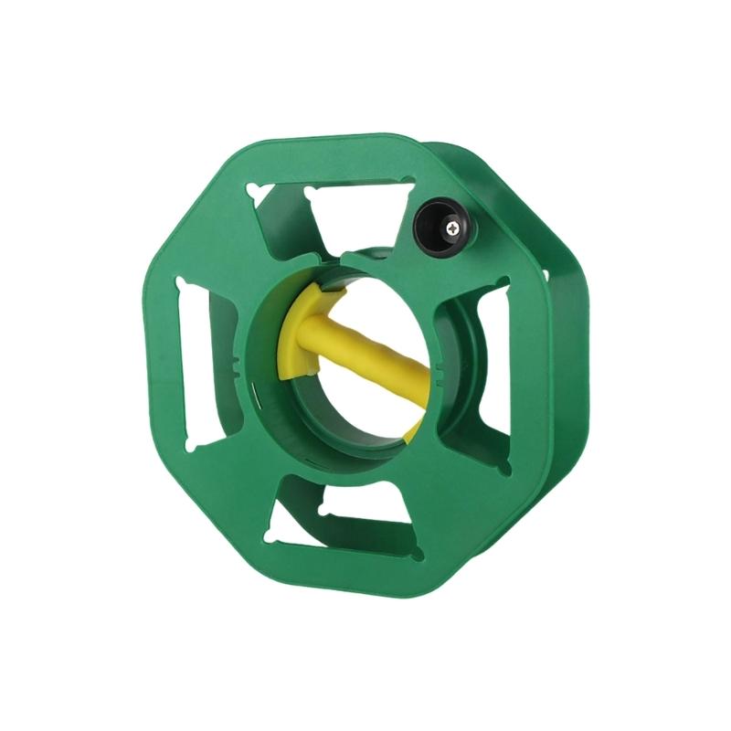 

Strong Lightweight Plastic Cable Organizers with Spacious Outlet Holders & Ergonomic Winding Cranks Designs for Home зелений