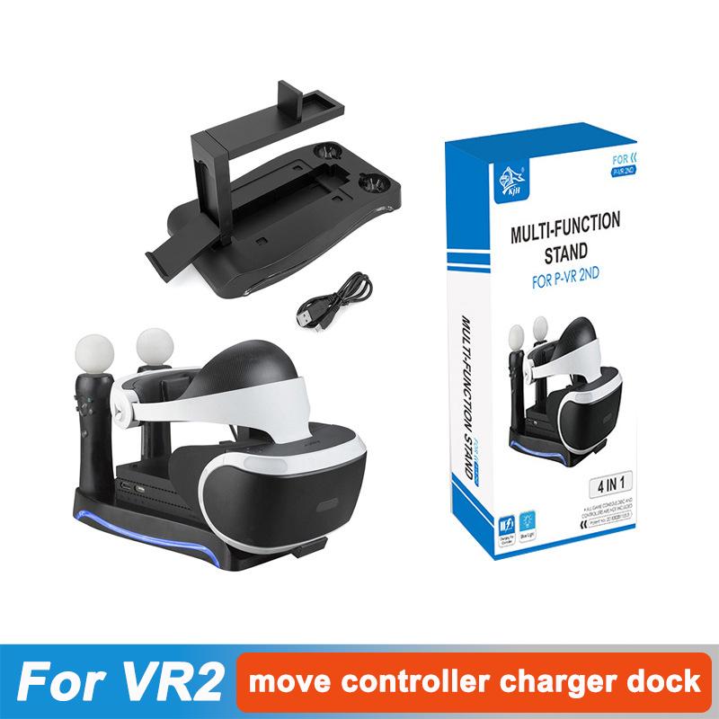 

Для PS vr2 Контроллер перемещения Зарядное устройство Док-станция Шлем Дисплей Подставка для хранения Геймпады Зарядное устройство Держатель станции Playstation Ручка Зарядка