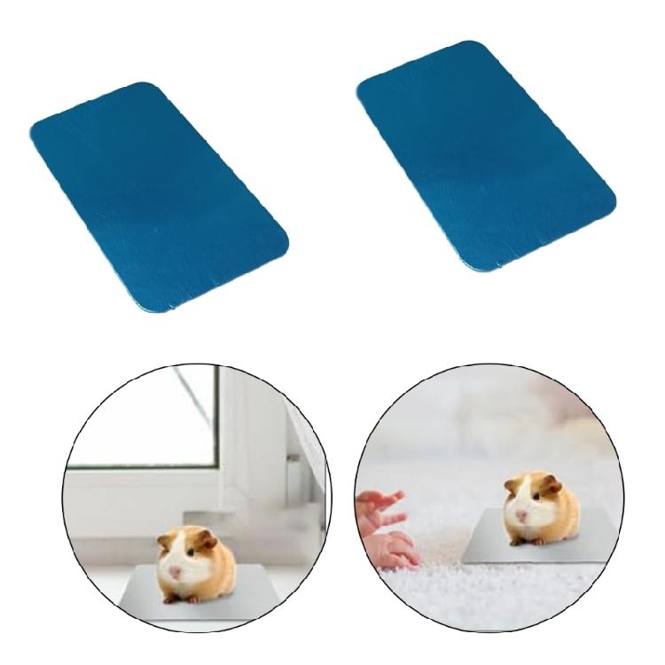 Quick Cooling Aluminum Board For Hamsters Rabbits Small Pet Construction Easy To Clean Maintain