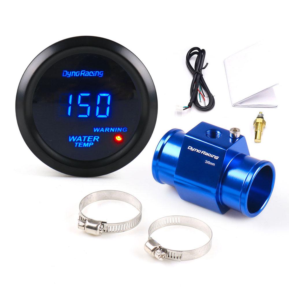 Dynoracing 52MM Digital Blue Led Water