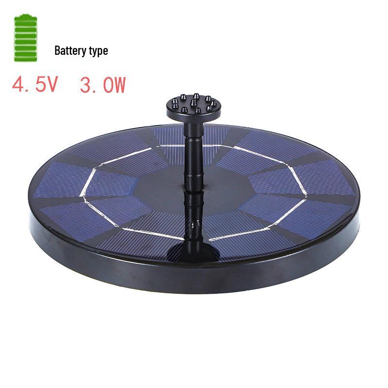 

Перезаряжаемый солнечный плавающий фонтан для ландшафтов на открытом воздухе