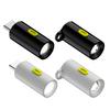 Mini Flashlight High Brightness Small LED Light Type C Rechargeable Torches Compact Plug and Play for Travel Hiking Home