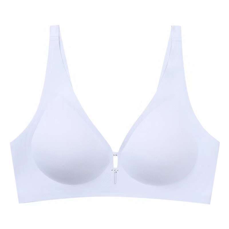 French Deep V-seamless Bra for Women Soft Support Bra for Women Gathering Bra for Women Anti Sagging Bra Without Steel Ring