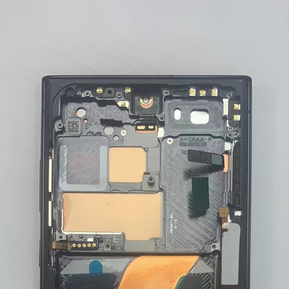 6,8“ Super OLED für Samsung Galaxy S23 Ultra S918 LCD-Display Touchscreen-Digitizer-Baugruppe Unterstützung für Fingerabdruck und S-Pen