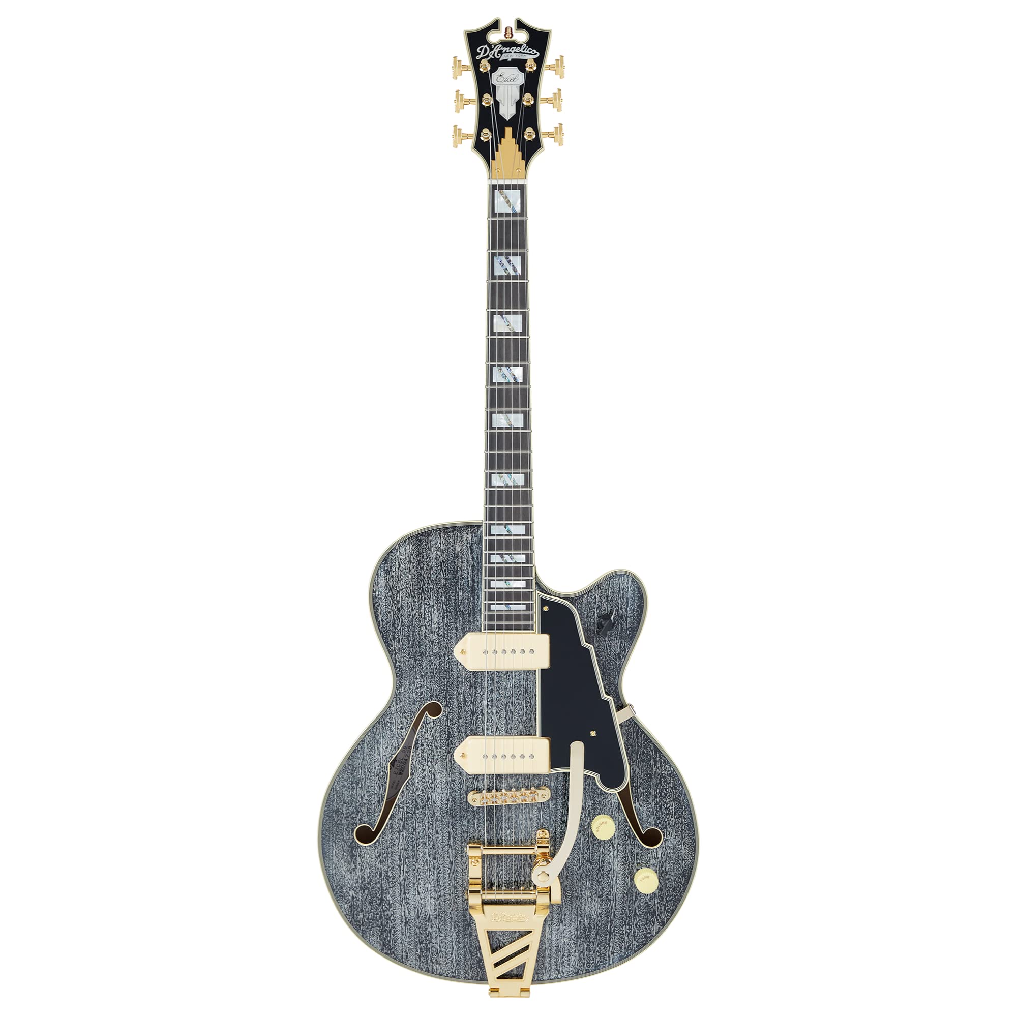 

Excel 59 Shield Black Dog D Angelico Tremolo,