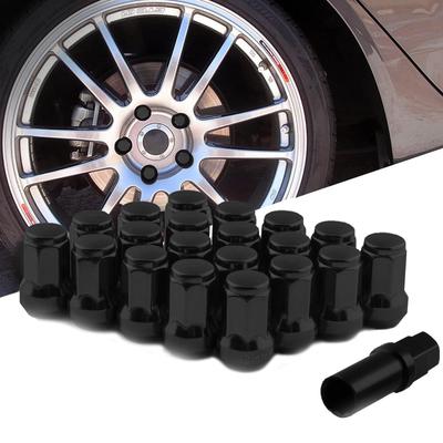 RUIEN Steel Wheel Lock Nuts M12 X P1.5 Set of 20 33mm Length Outer