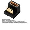 HDMI-kompatibler 90-Grad-L-Form-Winkeladapter Stecker auf Buchse 8K 60Hz Extender