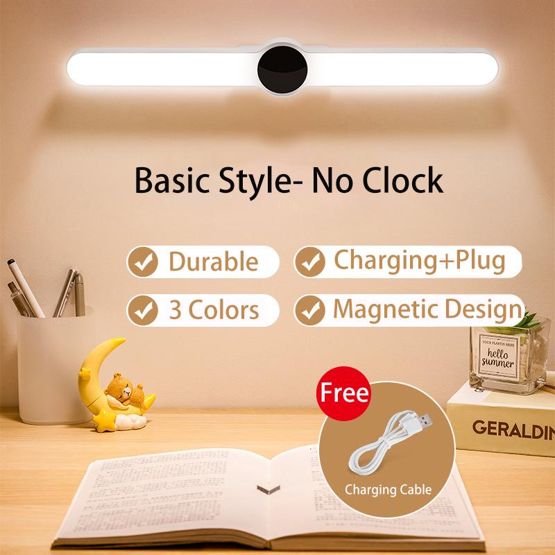 

New Timing LED Desk Lamp Eye Protection Learning Special Charging College Student Dormitory Magnetic Suction Ceiling Desk
