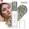 Stick Glitter Corpo, Pittura Facciale, Gel Paillettes, Trucco Sirena, Carnevale Festival Musicale, Capelli, Ombretto, Trucco.