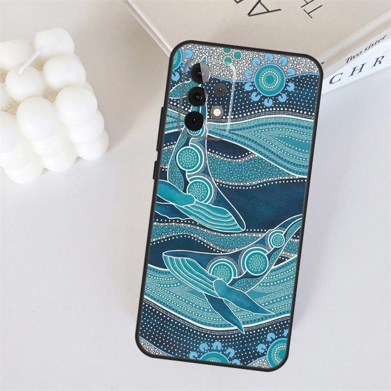 Aboriginal Kunstdruck Für Samsung Galaxy A22 A32 A52 A54 A14 A16 A26 A36 A56 A55 A35 A05 A06 A15 A53 A33 A13 Hülle
